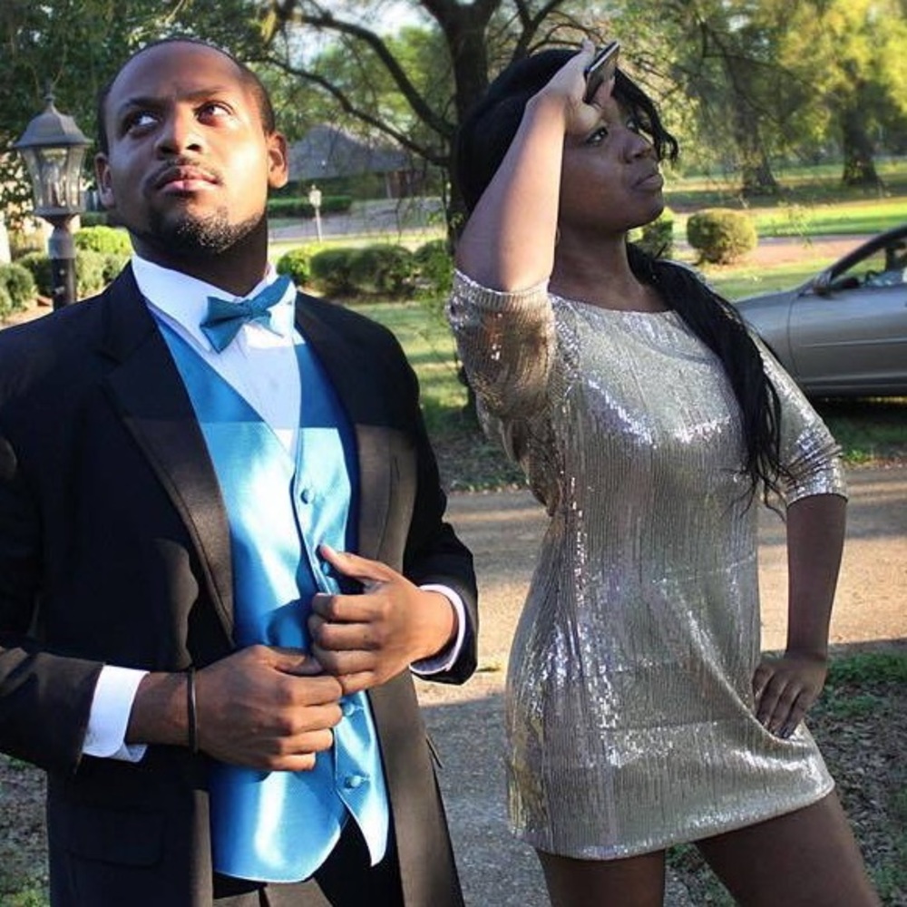 As U Wish Glitzy Sequin Formal Dress